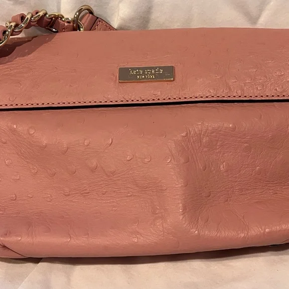 Kate Spade dusty rose pouchette - perfect for Spring and Summer! Used once! - Picture 3 of 4